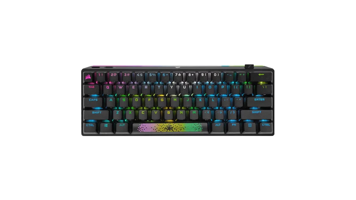 Corsair Clipper Pro Mini 60: teclado mecánico compacto e inalámbrico