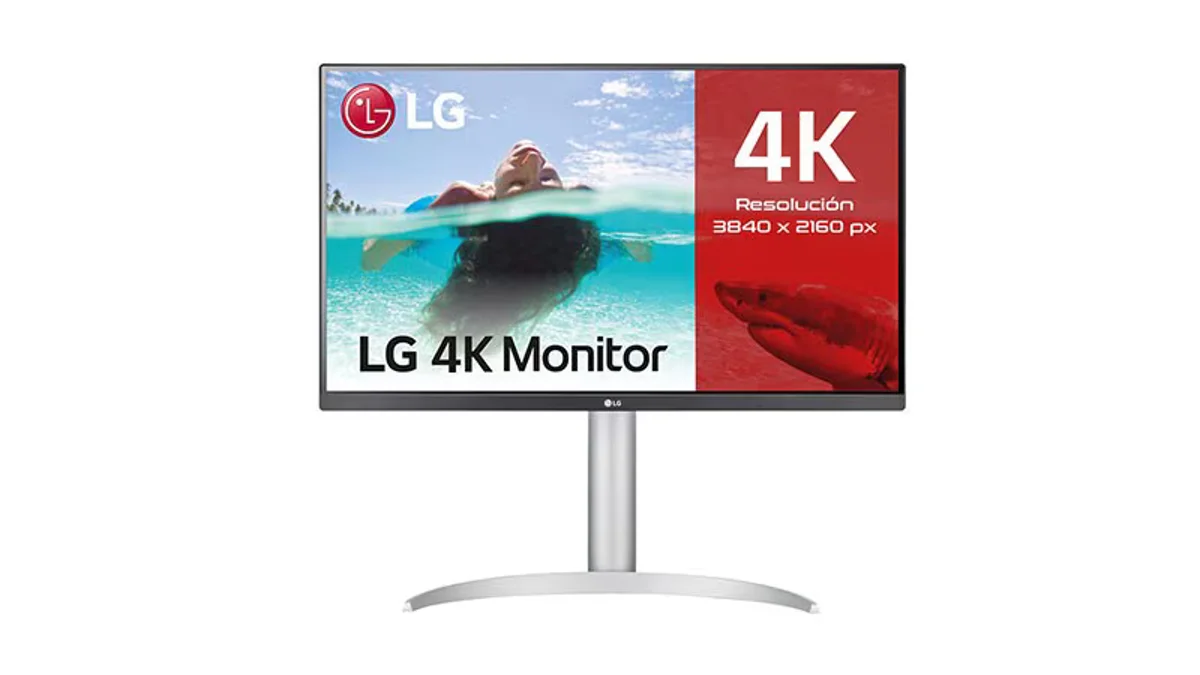 LG 27UP850N-W: el monitor 4K USB-C que cambia cómo trabajas con el portátil