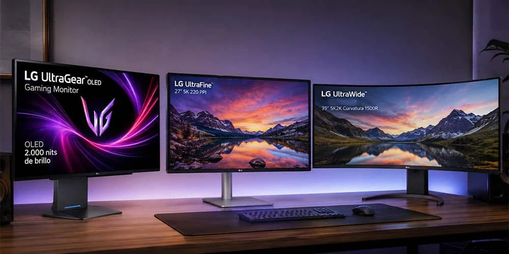 LG OLED 27" 5K 2000 nits: el monitor premium que lo cambia todo