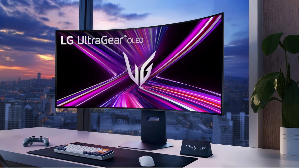 LG UltraGear 34GX90SB-W: monitor OLED de 34" con 240 Hz y WebOS