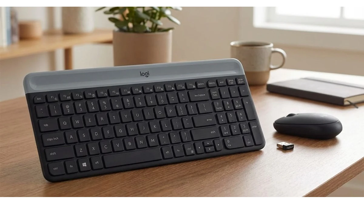 Logitech MK470: combo teclado y ratón para teletrabajo sencillo