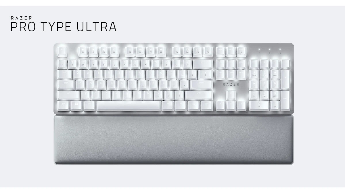 Razer Pro Type Ultra: mecánico silencioso inalámbrico para oficina